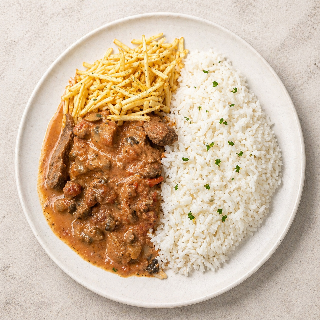 Beef Stroganoff